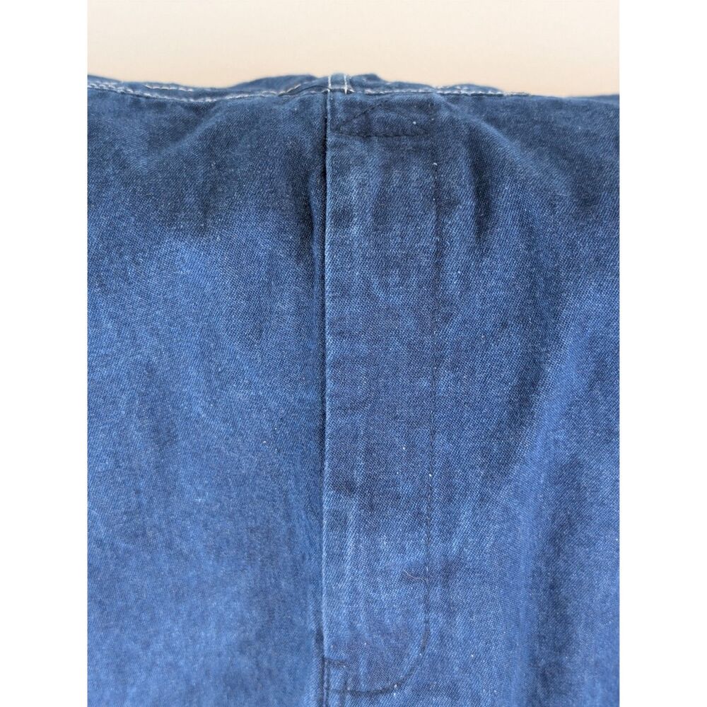 Liberty Overalls with Carpenter Loop Blue Men's Size 48x28 - Picture 8 of 15
